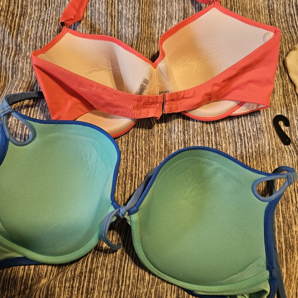 Lot of 2 bikini tops